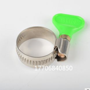 Stainless steel strong clamp general purpose hoop German offset pipe hoop throat hoop thumbnail