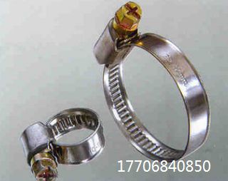 German type stainless steel throat hoop clasp clamp clasp thumbnail