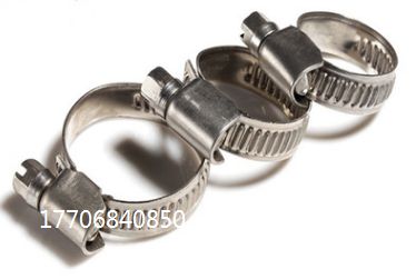 All-steel/semi-steel German type throat band 201 304 stainless steel hoop clamp thumbnail