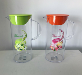 塑料冷水壶大容量盛凉开水家用装水容器果汁扎壶杯耐高温凉茶量杯