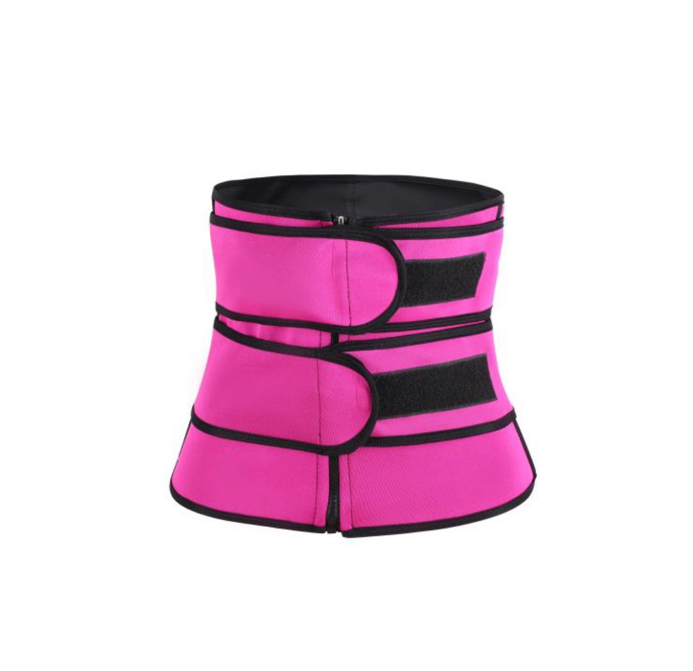 双腰带加强束腰带产后强力塑形衣瑜伽运动护腰调节收腹带