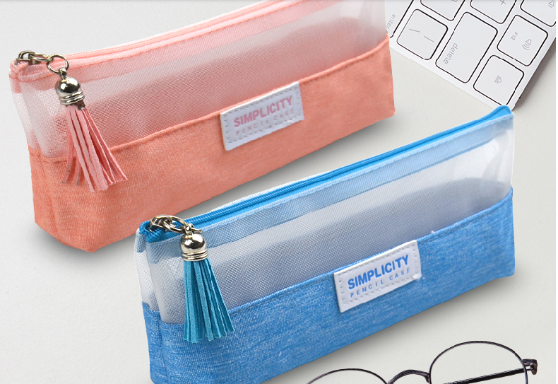 简约初中生高中生高颜值网红日系多功能文具袋文具盒少女笔袋考试学生用文具收纳详情图9