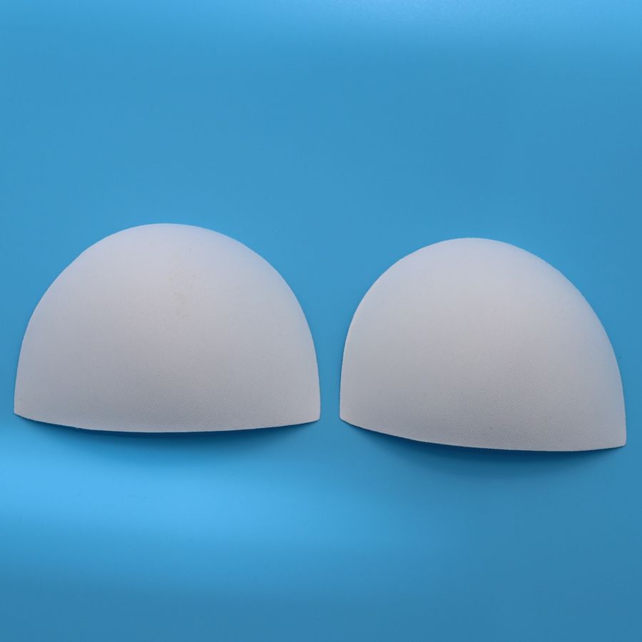 厂家直销高品质舒适服装辅料小半圆白色罩杯