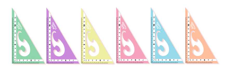 6-inch macaron triangle