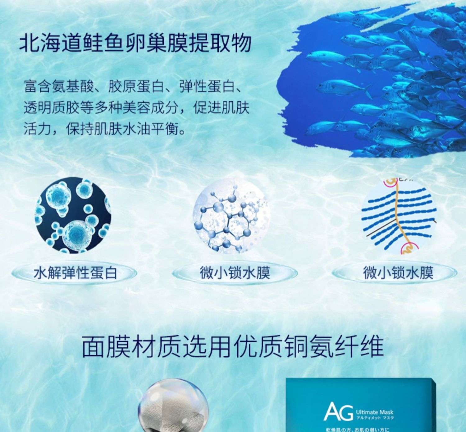 Ag Anti-Sugar Mask Coco Chicosman New Ocean Hydrating Mask Application Scenario