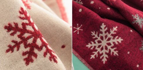 Women's Fashion Trend With Warm Cross-Knit Necklaces