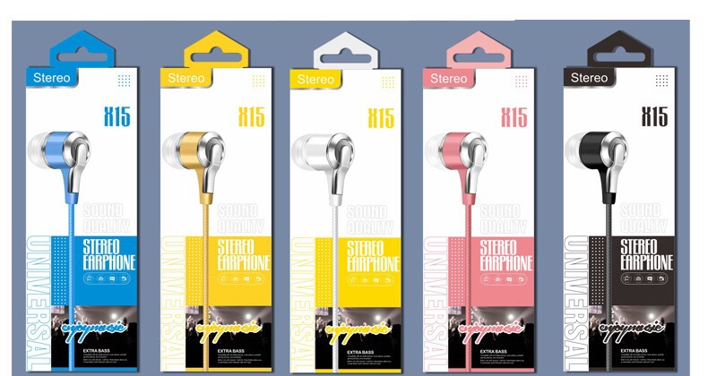 Low-frequency universal in-ear headphones, mobile phone and computer wired headphones, line-controlled sports headphones detail image 14