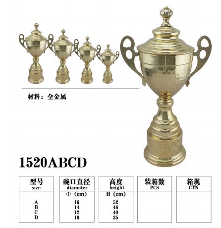 1520D金属奖杯