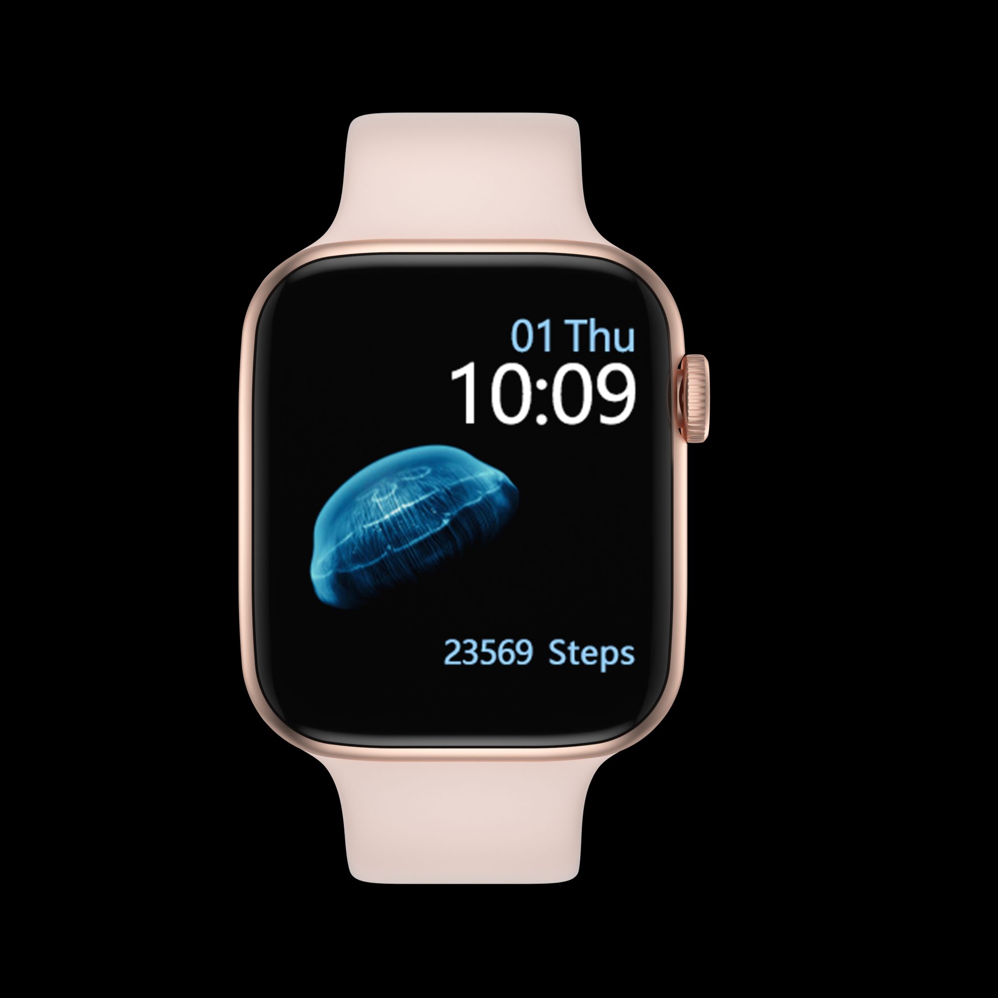 Temperature-measuring smartwatch, Bluetooth smartwatch FT50 Item Picture
