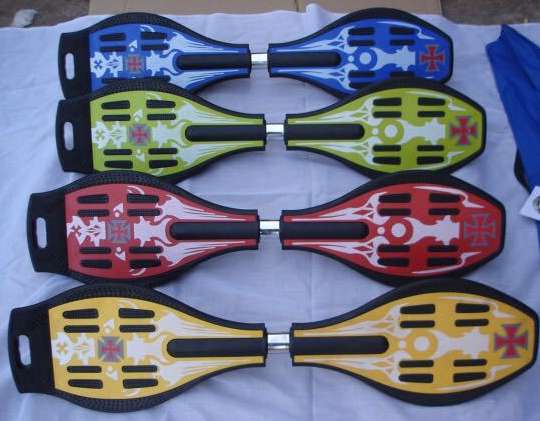 Children's two-wheeled vitality board