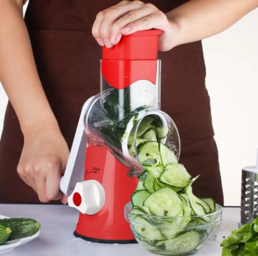 Multifunctional roller vegetable cutter Hand rotary Grater Kitchen tool