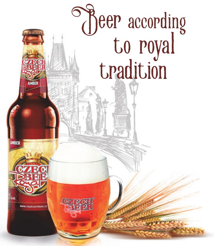 捷克进口皇家啤酒Royal Beer琥珀啤酒4.8°