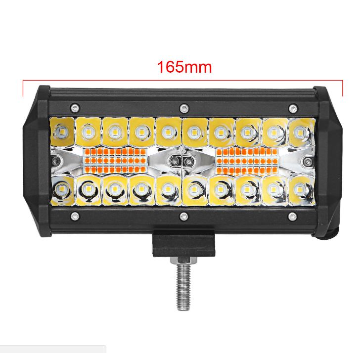 120W two-color car light 12V-60V modified suv front lighting lamp