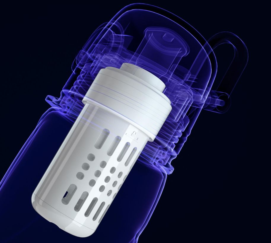 Non-pressure ultrafiltration and filter core water bottle filter core is recommended for use below 50 ° C