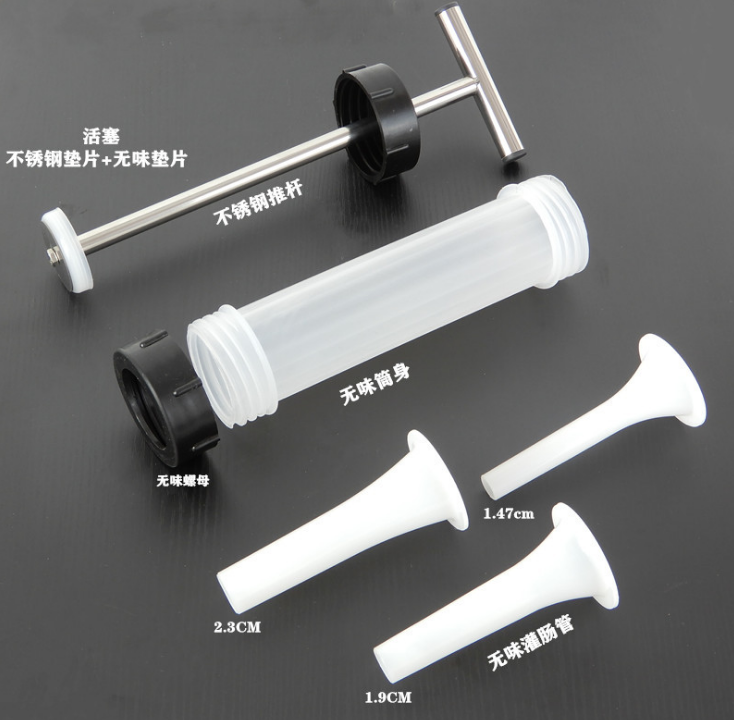 灌香肠自制腊肠工具手动不锈钢小型灌香肠机家用灌装香肠的机器详情图2