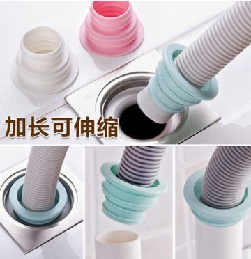 管道防臭密封塞 厨房下水道密封圈 洗衣机排水管地漏密封圈产品图