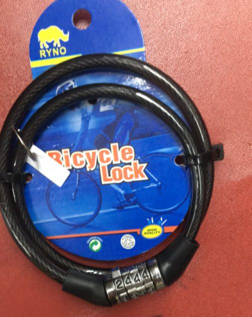 Password bicycle lock