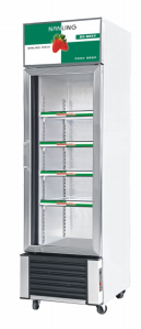 LG-218/GF-1300 supermarket refrigerator, refrigerated display cabinet, fresh-keeping beverage cabinet, double or single door freezer, commercial direct-cooling small standing cabinet, 540*560*1840mm detail image 9
