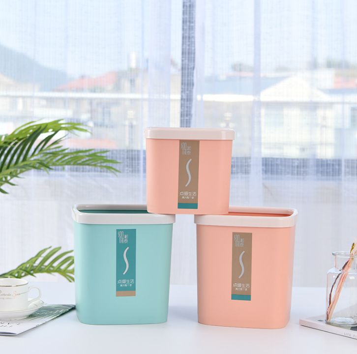 Large-sized multi-functional square storage bucket for home desktop details Picture