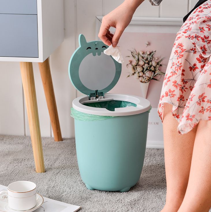 Desktop multi-functional, sturdy and durable classified trash can Application Scenario