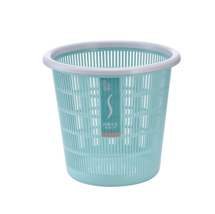 Creative and fashionable home hollowed-out trash can Application Scenario