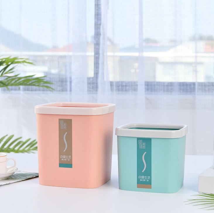 Large-sized multi-functional square storage bucket for home desktop Specification image