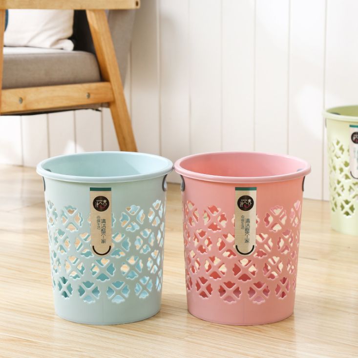 Round, durable, large-capacity household classified trash can Application Scenario