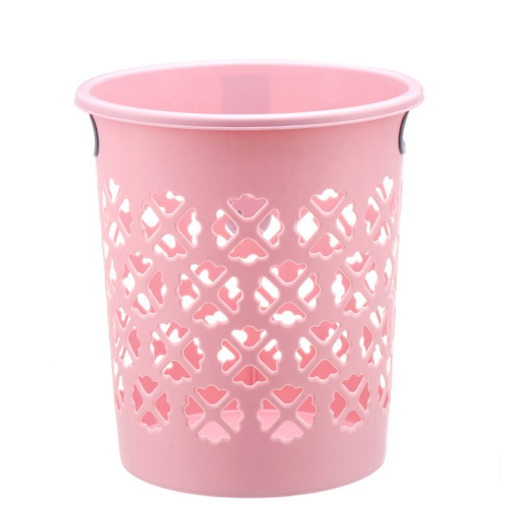 Round, durable, large-capacity household classified trash can Item Picture