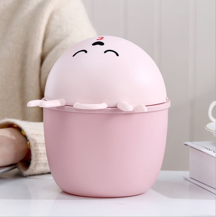 Cartoon Deer compact desktop multi-functional trash can Specification image