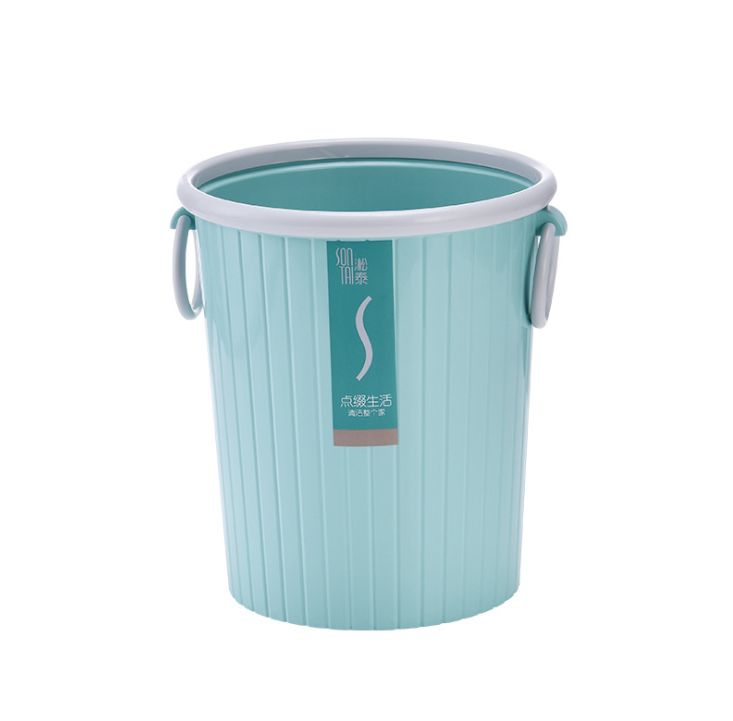 Simple, sturdy and durable, large-sized household double-ear classified trash can Application Scenario