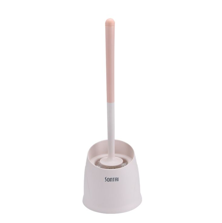 Simple and creative home-style draining toilet brush Item Picture
