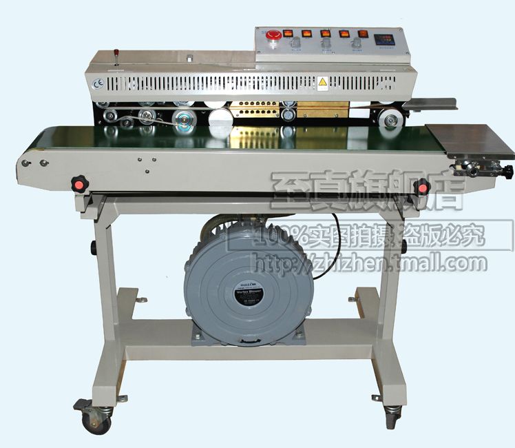 Customized automatic air extraction sealing machine FRMC-1010III ink wheel printing aluminum foil bag and plastic bag continuous sealing machine