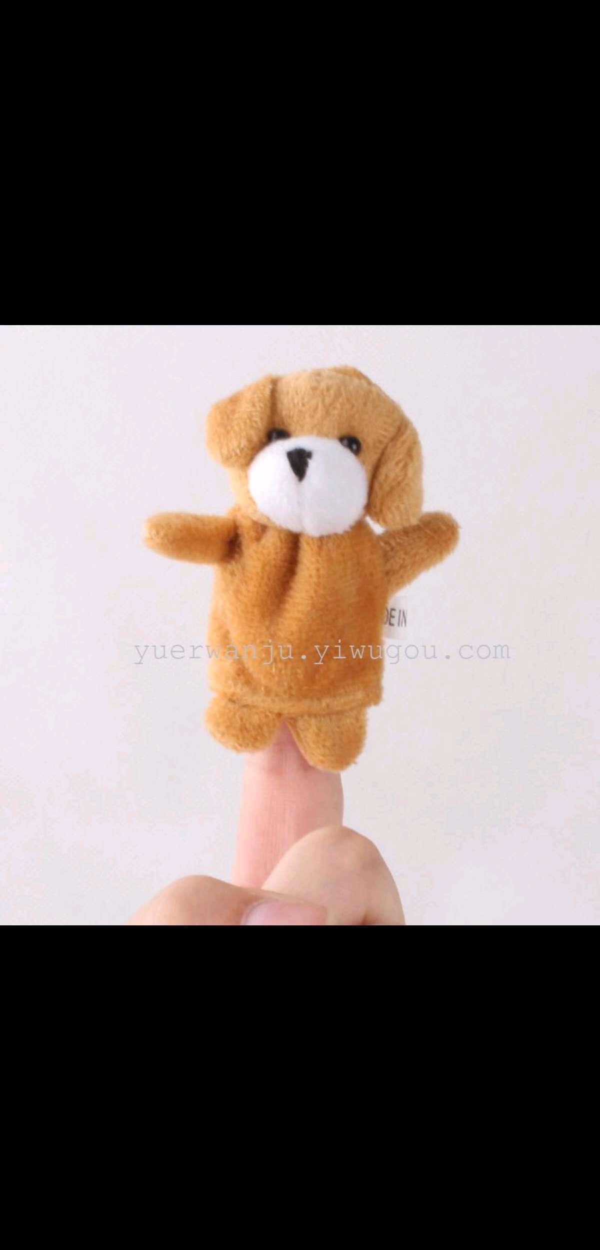 毛绒指偶 动物玩偶10款动物 讲故事玩具详情图5