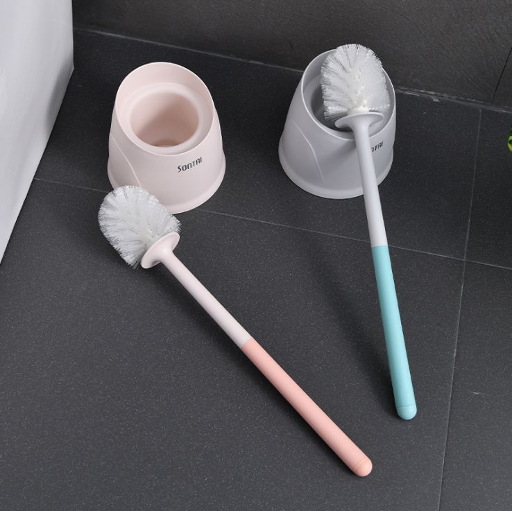 Simple and creative home-style draining toilet brush details Picture