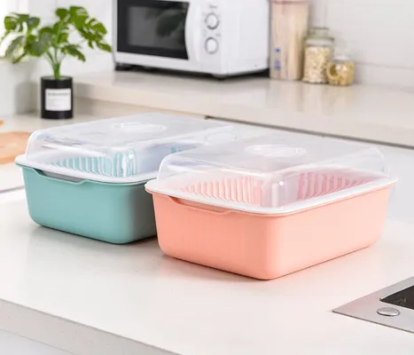 The chopsticks receive layer pure liquid luo luo with perforated lid design water luo thumbnail