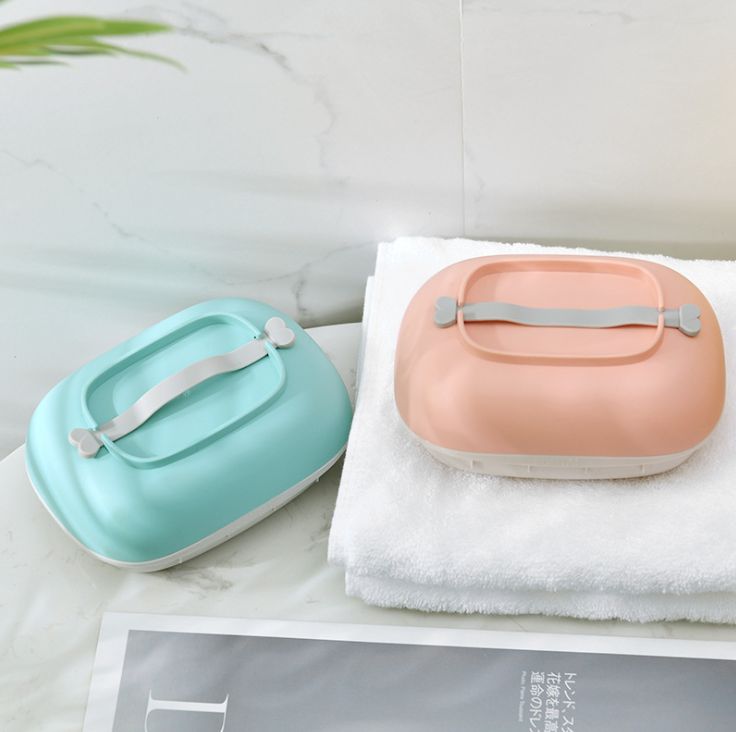 Simple fashion home Nordic style soap box Specification drawing