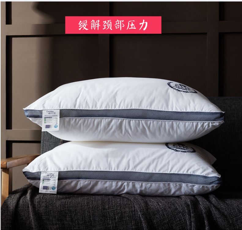 DEEPSLEEP pillow core neck pillow DEEPSLEEP embroidery 100% cotton pure cotton pillow core thumbnail