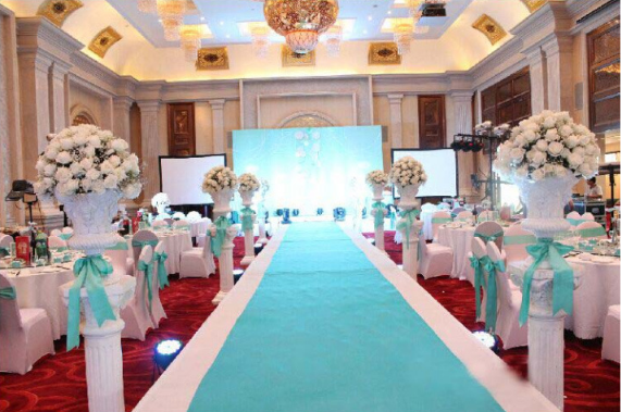 Pre-wedding carpet, disposable carpet, colored non-woven fabric detail image 5