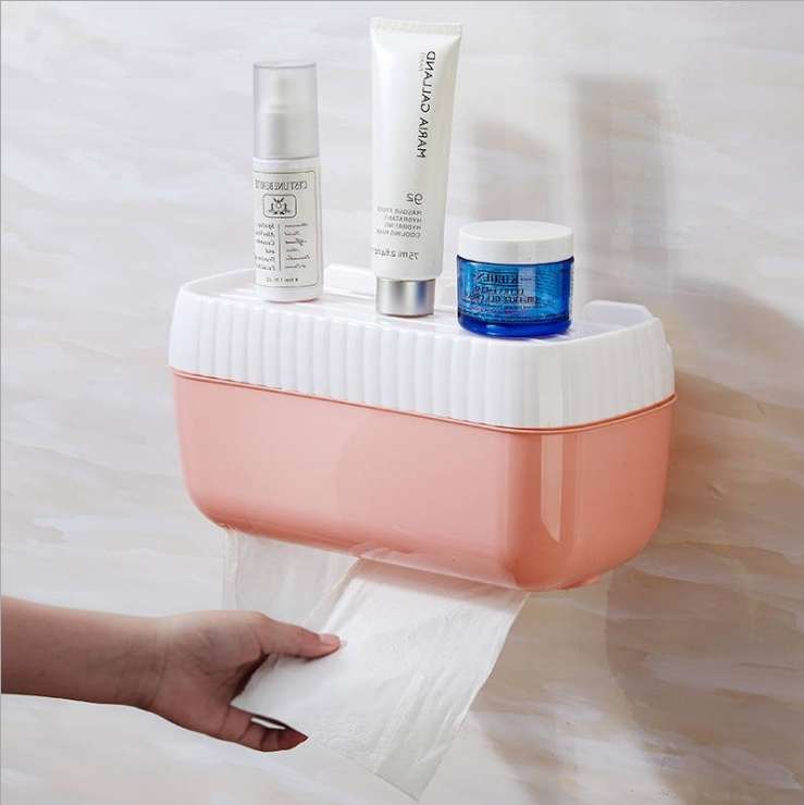 Manufacturers spot plastic tissue box storage box mobile phone holder thumbnail