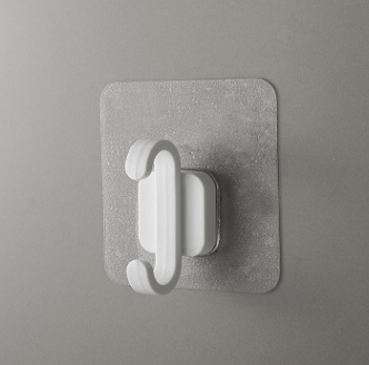 无痕粘钩厨房浴室墙面门后壁挂免打孔塑料吸盘挂钩仅供外贸外销详情图2