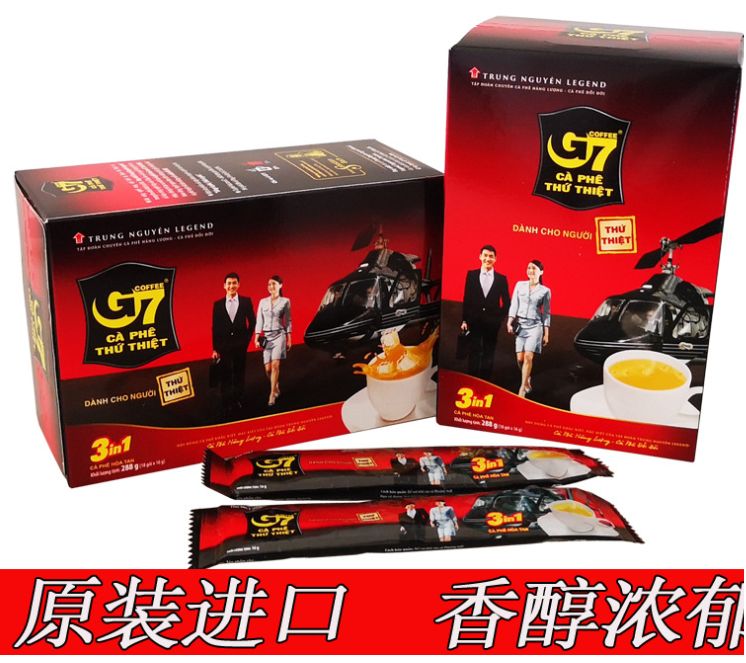 中原G7三合一速溶咖啡(固体饮料)288g