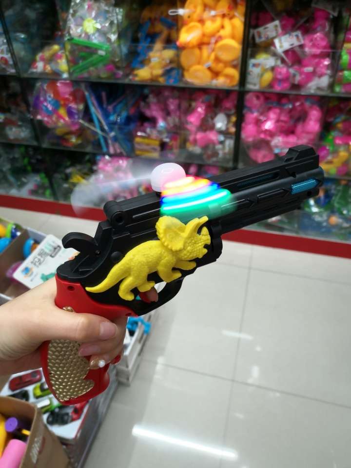 Dinosaur eight-tone gun