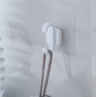 无痕粘钩厨房浴室墙面门后壁挂免打孔塑料吸盘挂钩仅供外贸外销细节图