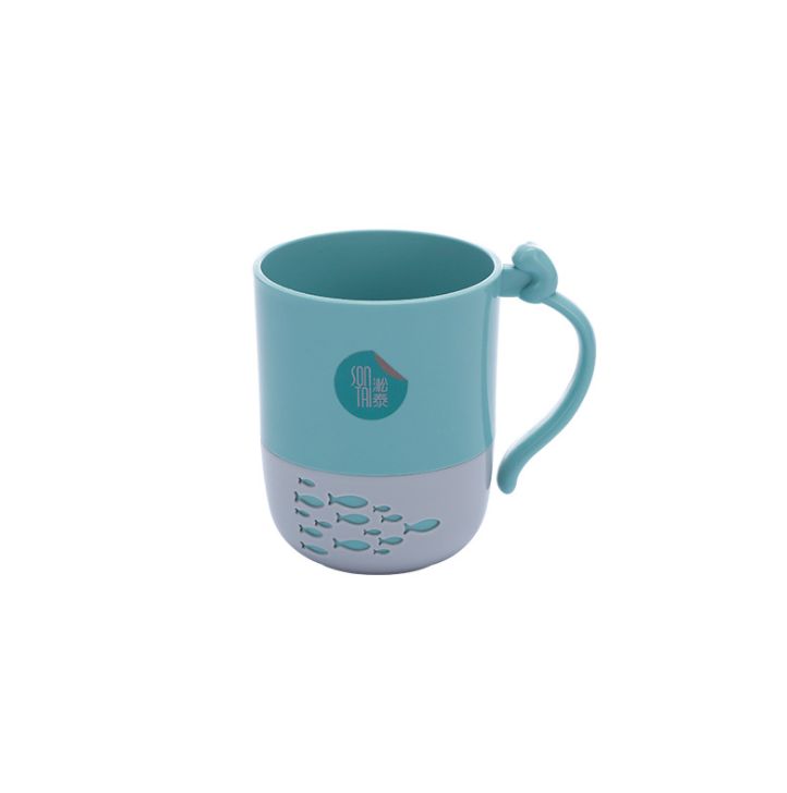 Fashionable and creative home cat fishing mouthwash cup Item Picture