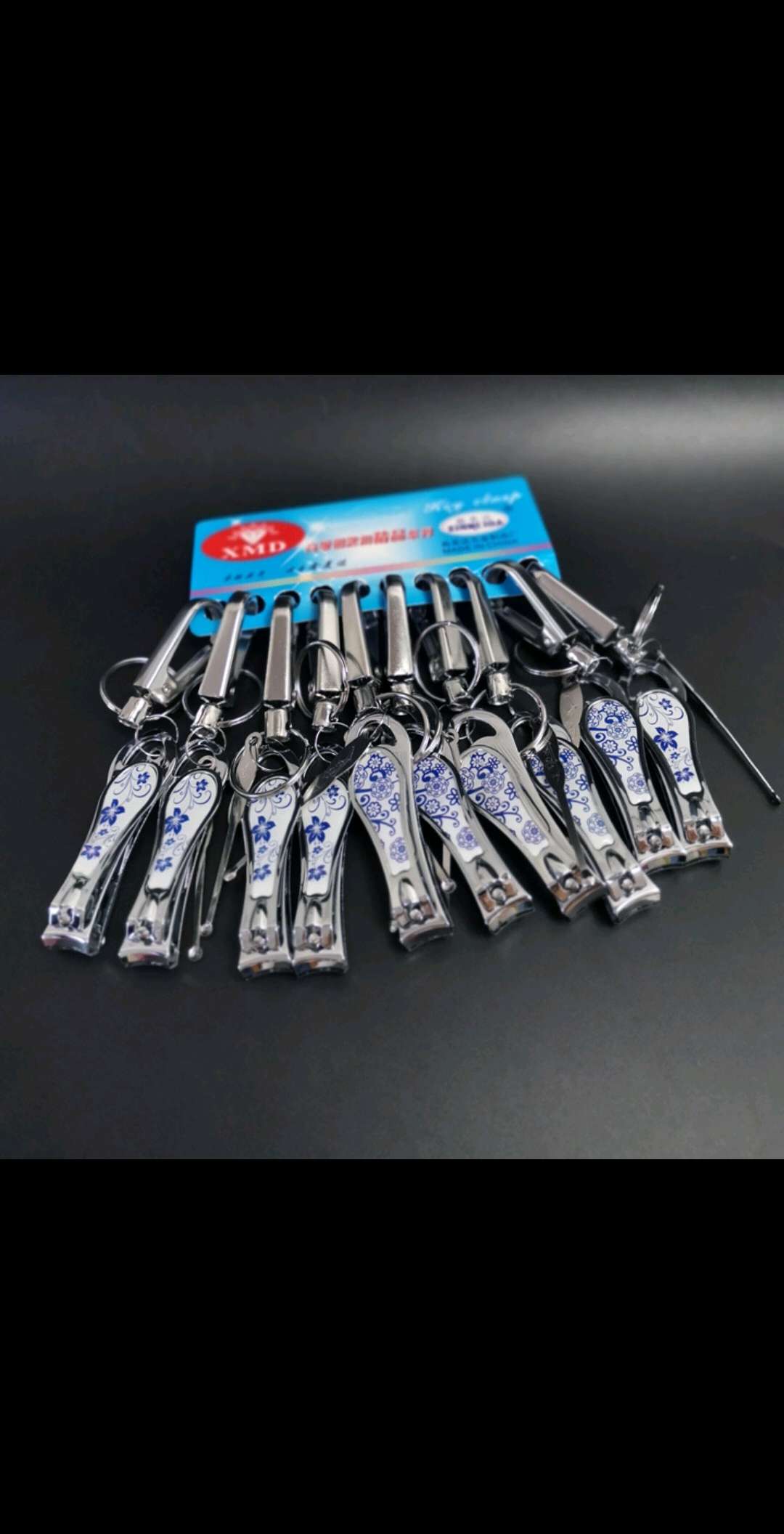 Nail clippers and key chains