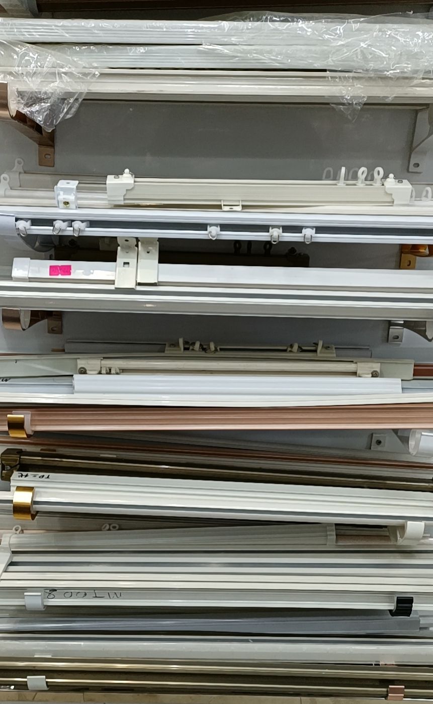 蝶飞舞窗饰 窗帘轨道配件 单轨 双轨 复合轨窗帘配饰