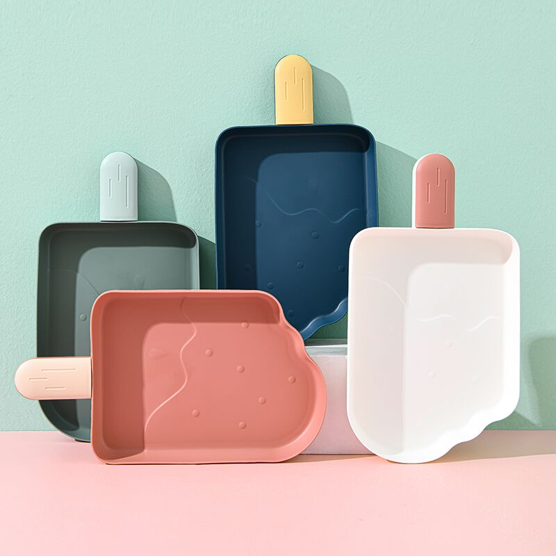 冰淇淋塑料果盘北欧风家用现代客厅果碟创意小吃甜品蛋糕干果盘22T36003详情2