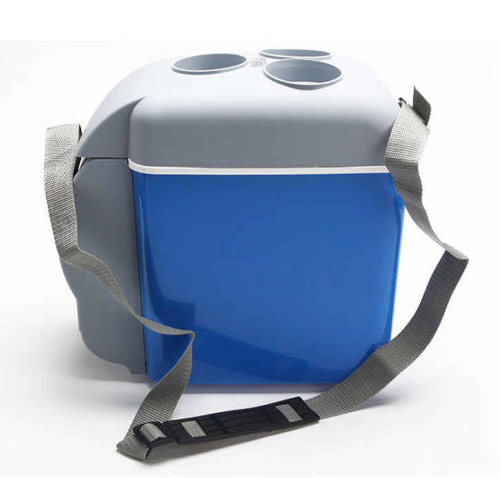 Portable 7.5-liter car heating and cooling box, mini car refrigerator, car outdoor mini refrigerator, small refrigerator detail image 1