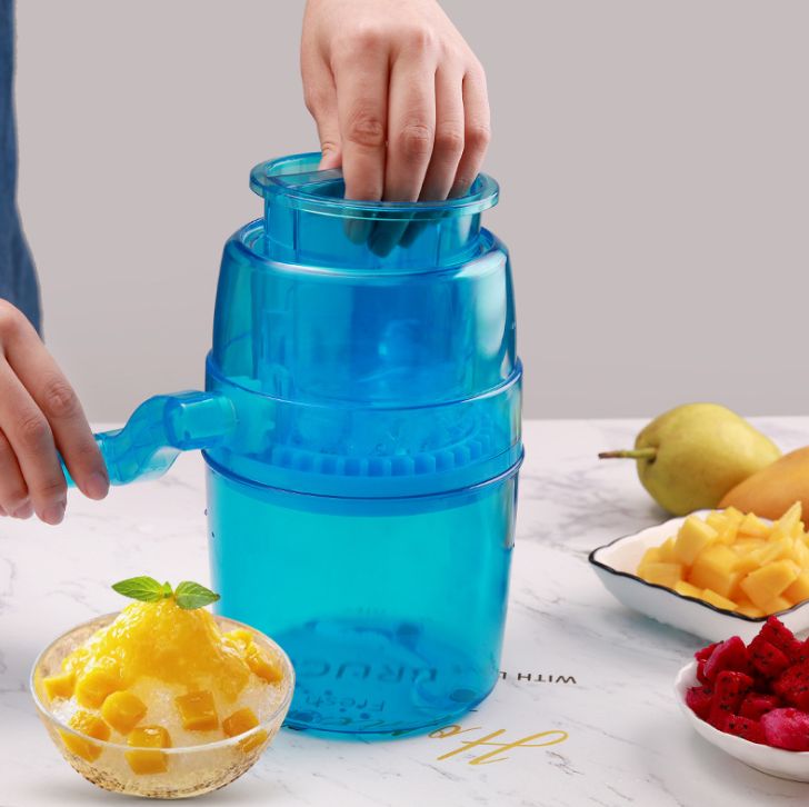 Hand shaver ice machine Hand shaver Ice machine Mini mini slush machine Children's home ice mill