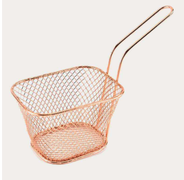 French fries basket, square fried potato basket, bread rack, fried chicken draining basket, pastry basket, mini fried potato basket, leaky spoon detail image 4